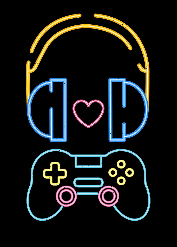 Love Gaming Music Nerd