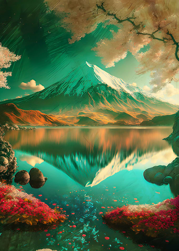 Landscape Fuji