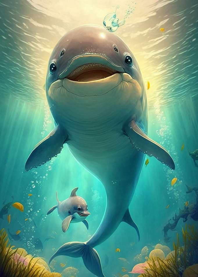 Comic Dolphin