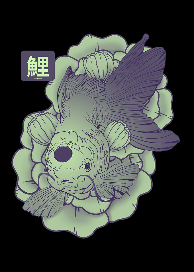 Japanese Koi Fish