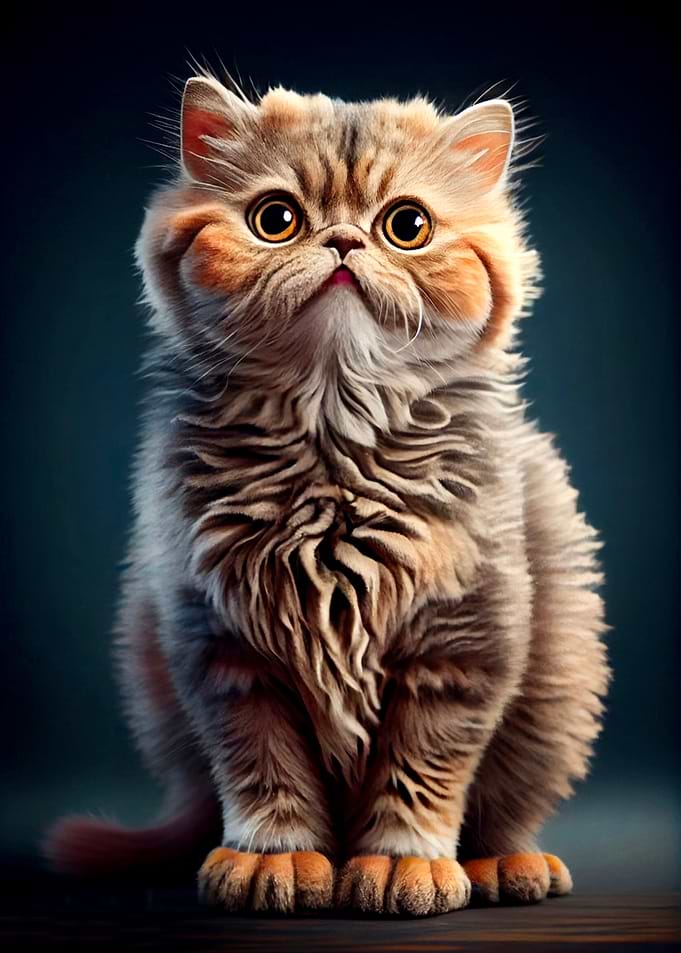 Cute Polite Cat