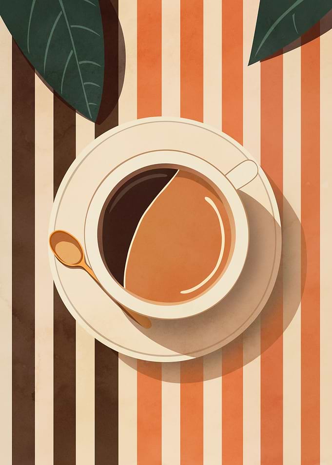 Mid Century Coffee Brew