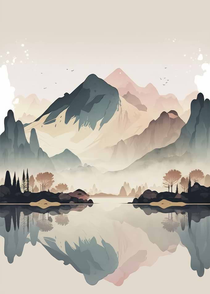Watercolor Naturescape