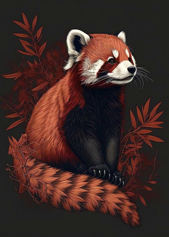 Beautiful Red Panda