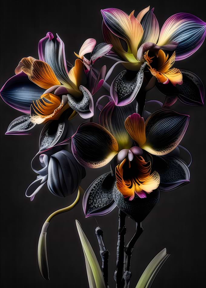 Orchid illustration 014