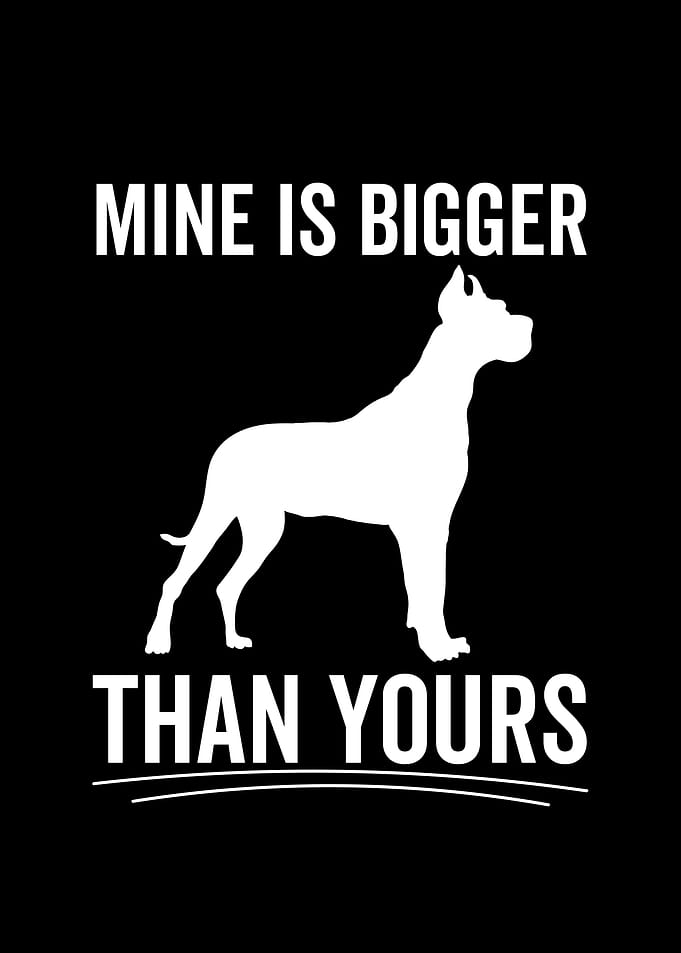 Mine Is Bigger Than Yours