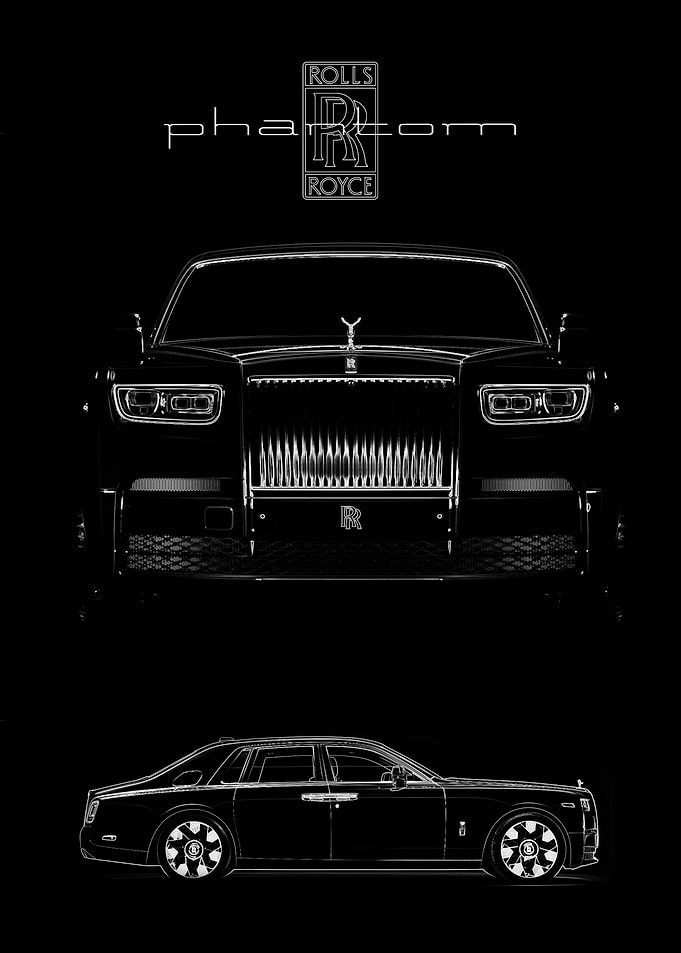 Phantom car sketch