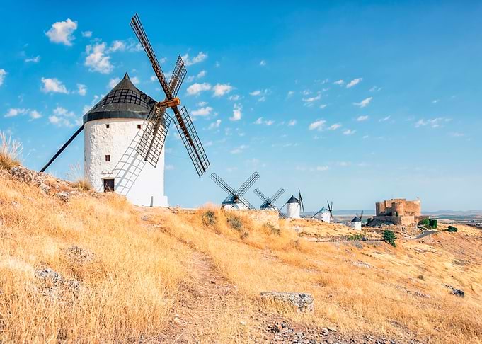 Windmills In Spain