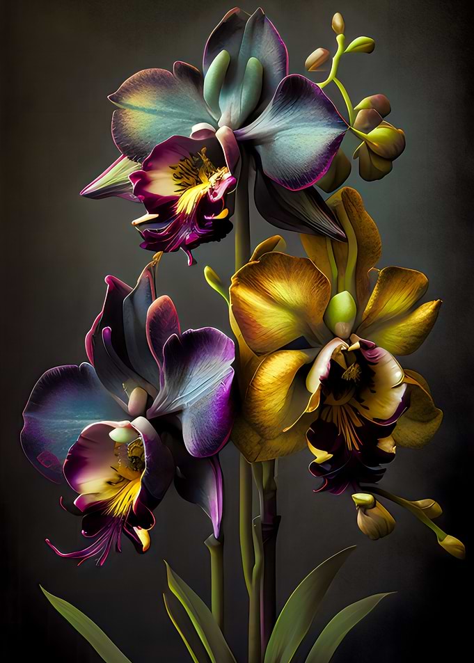 Orchid illustration 019