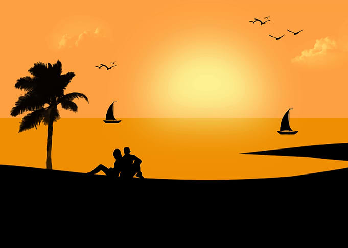 sunset beach