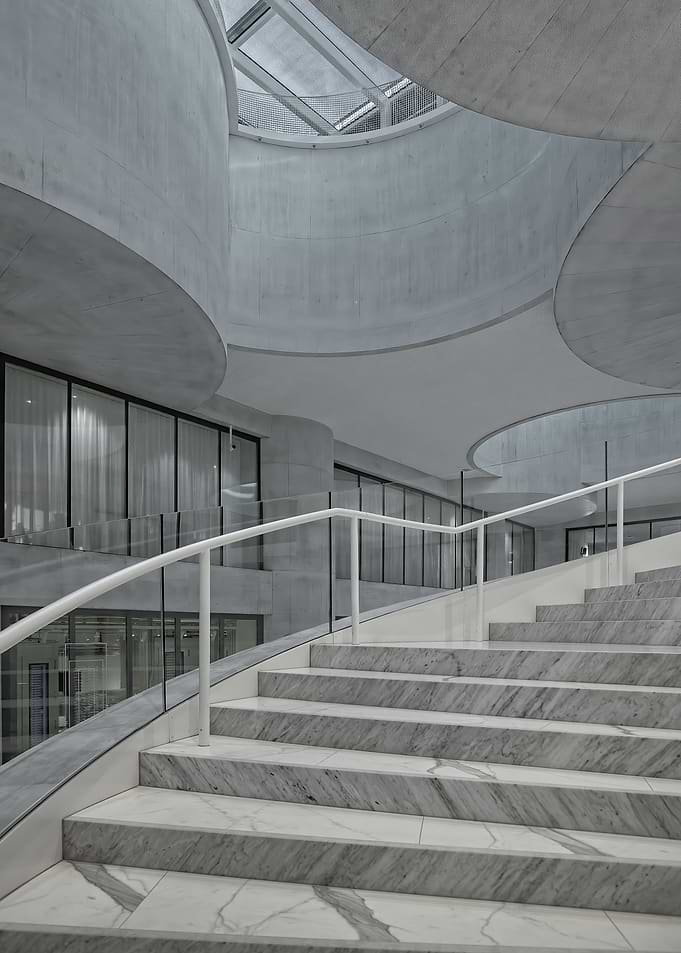 Marble staircase