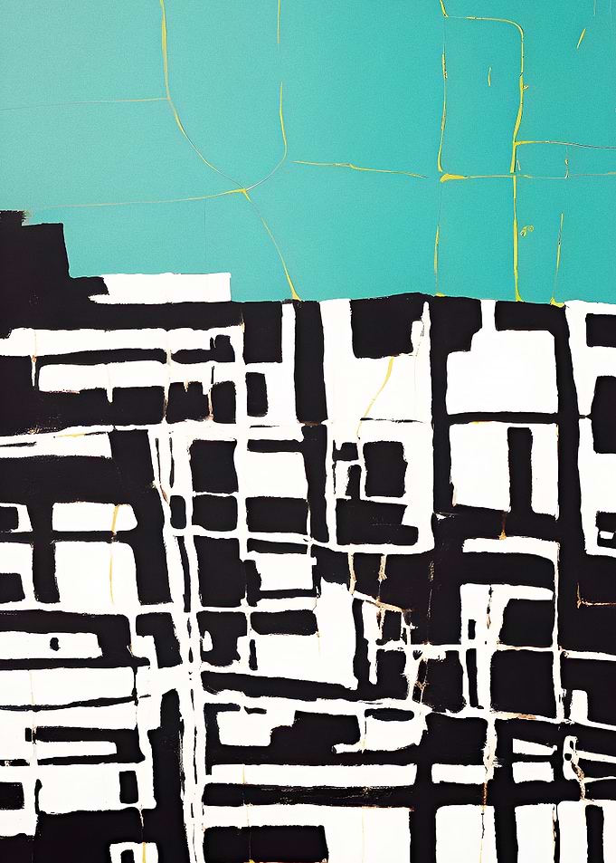 Mid Century Abstract Art