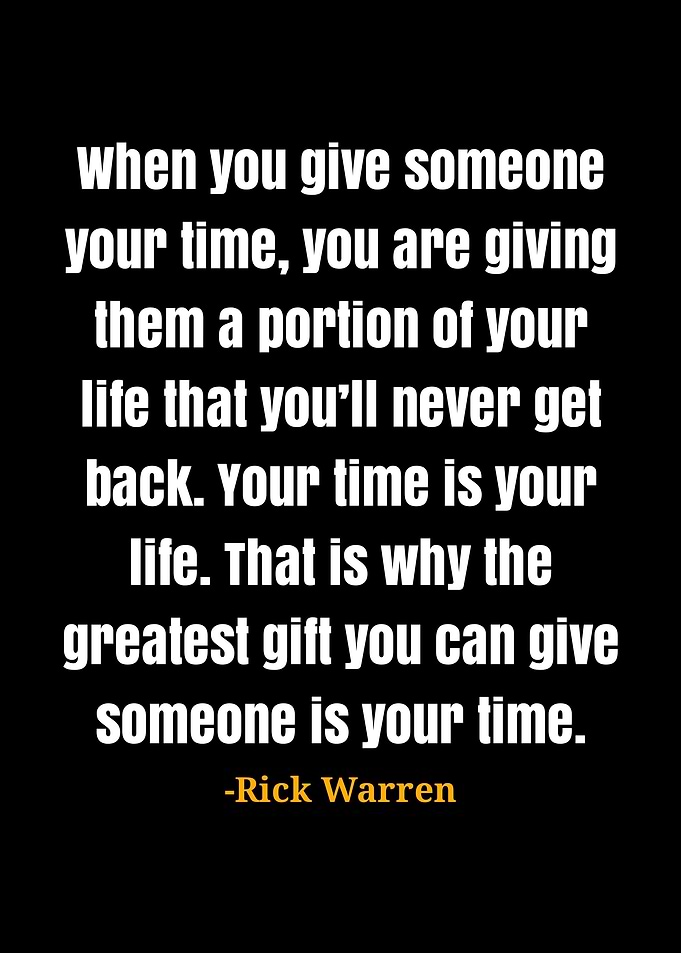 Rick Warren Quote