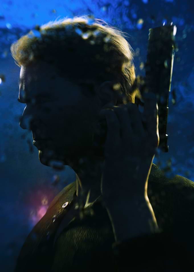 Man with pistol