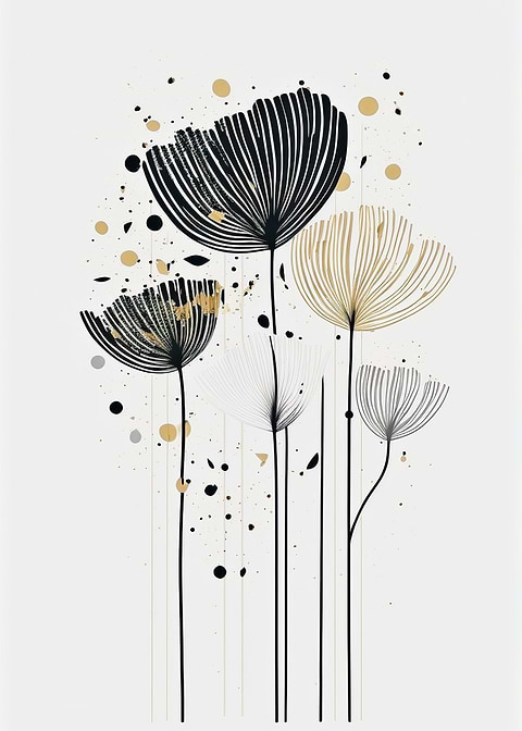 Simple Elegance — kitchen metal wall art