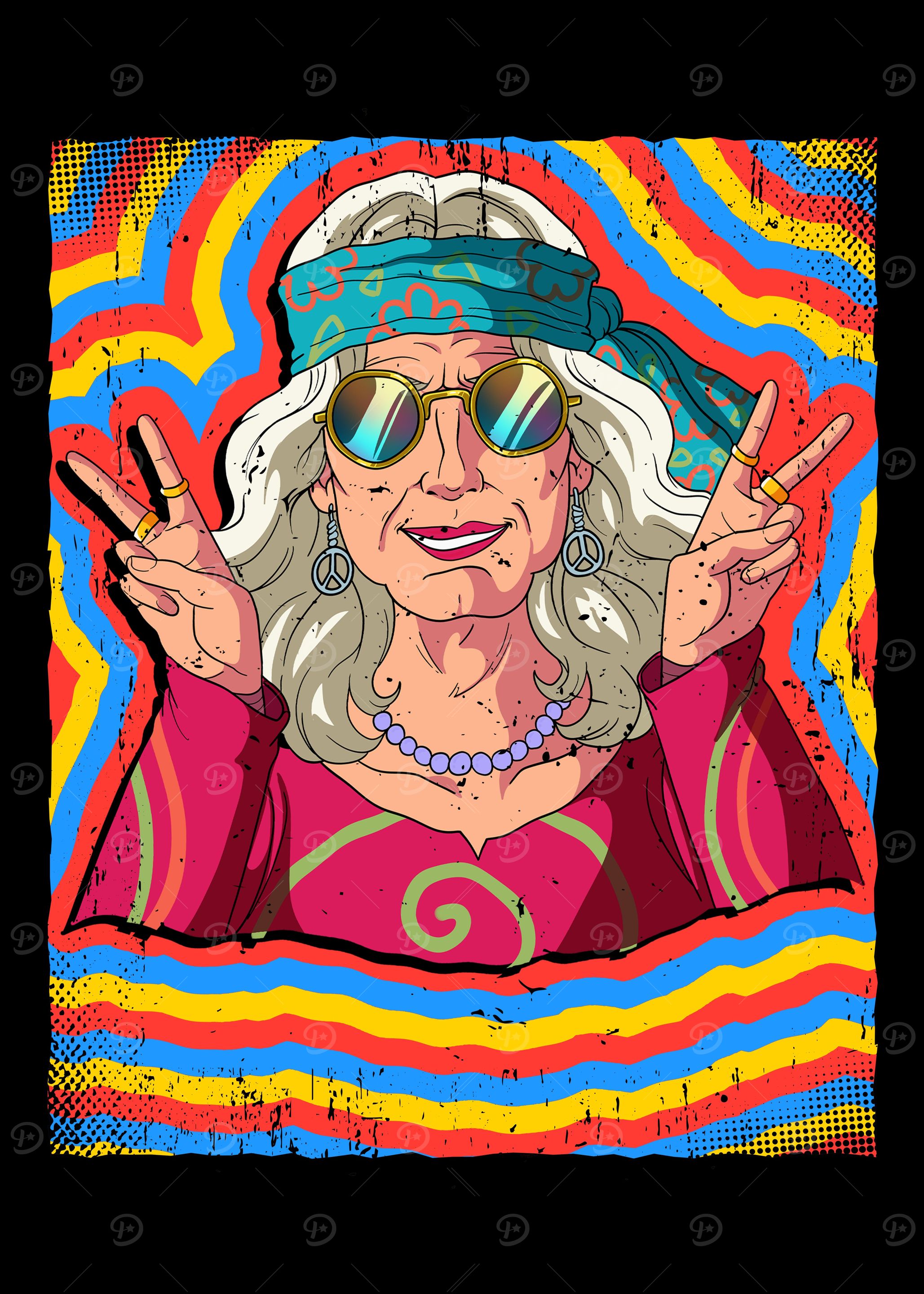 Old Woman Psychedelic