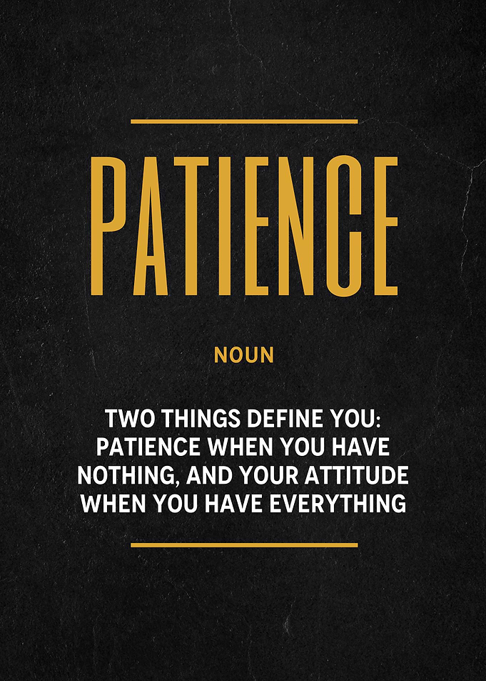 patience definition