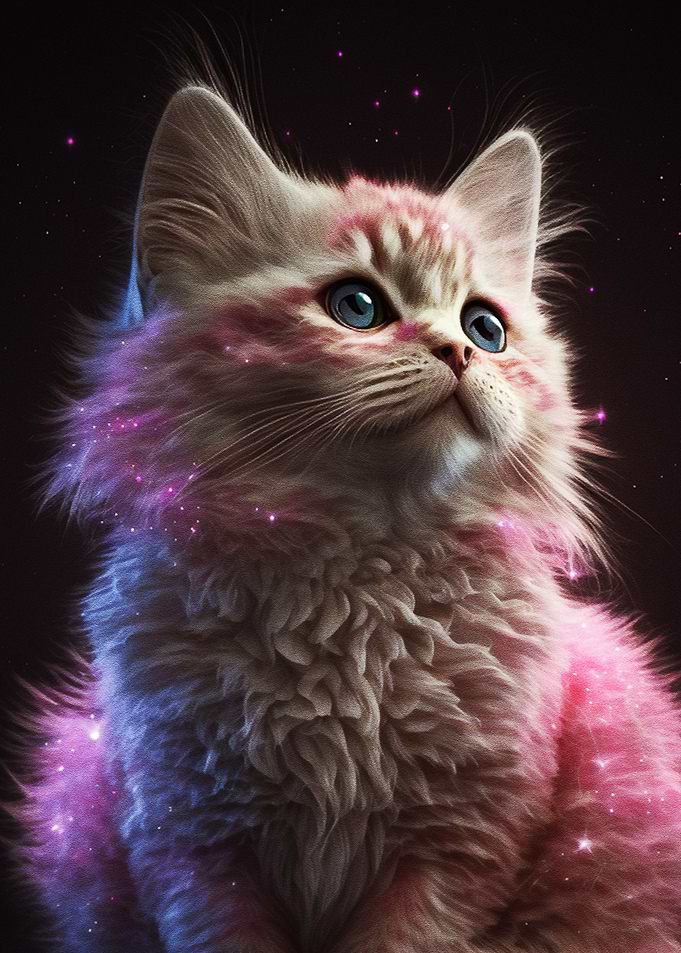Cute White Cat