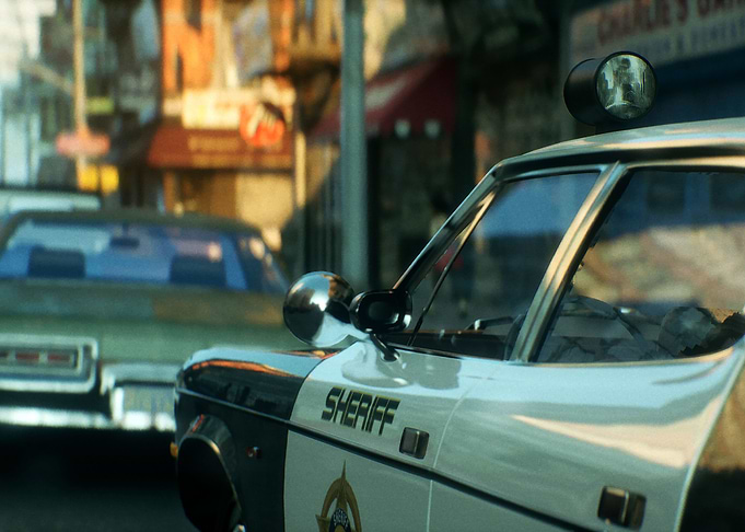 Police car in New York 2