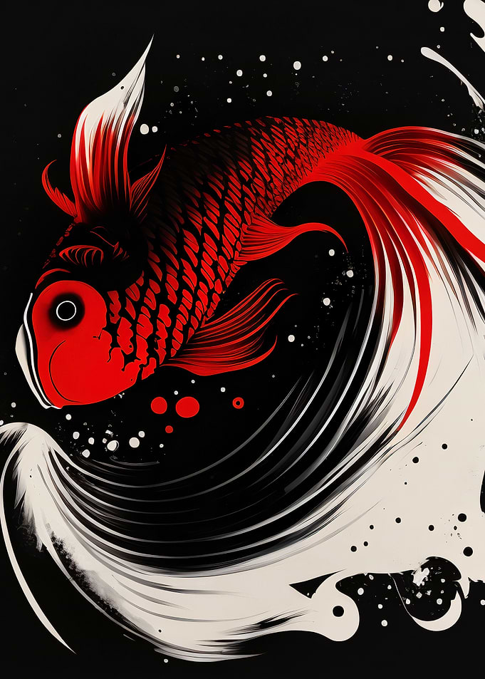 Koifish Great Waves