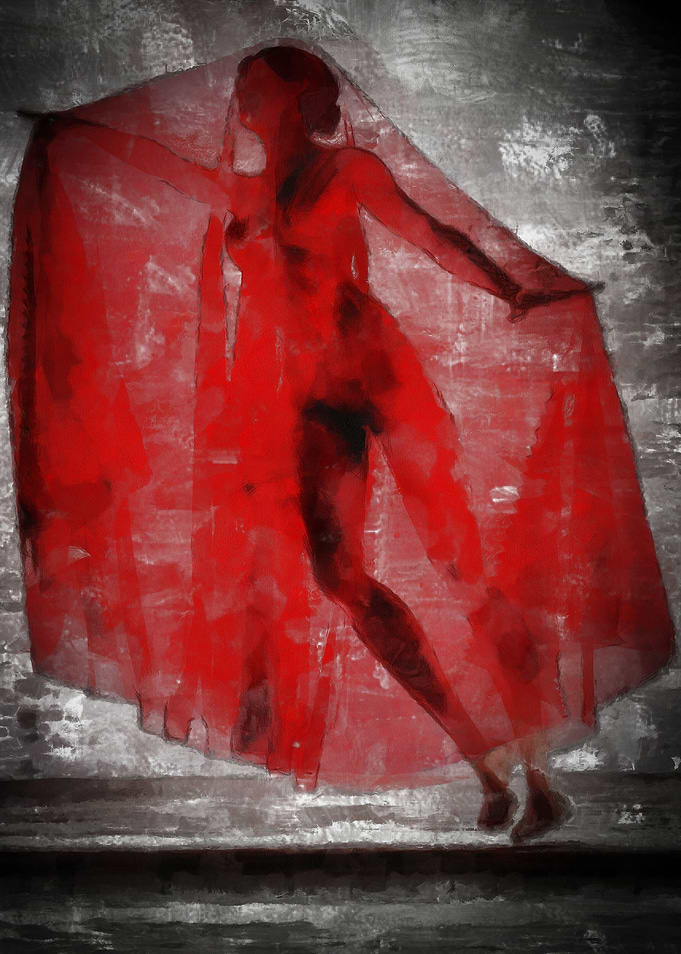 Red veil