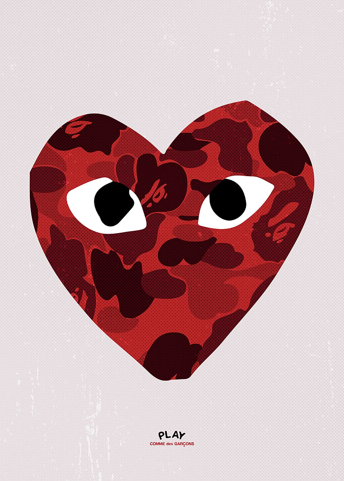 CDG x Hypebeast Comme des