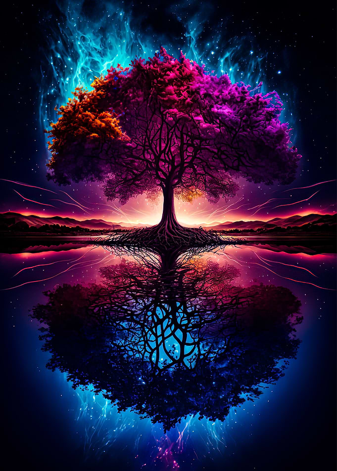 cosmic tree of life