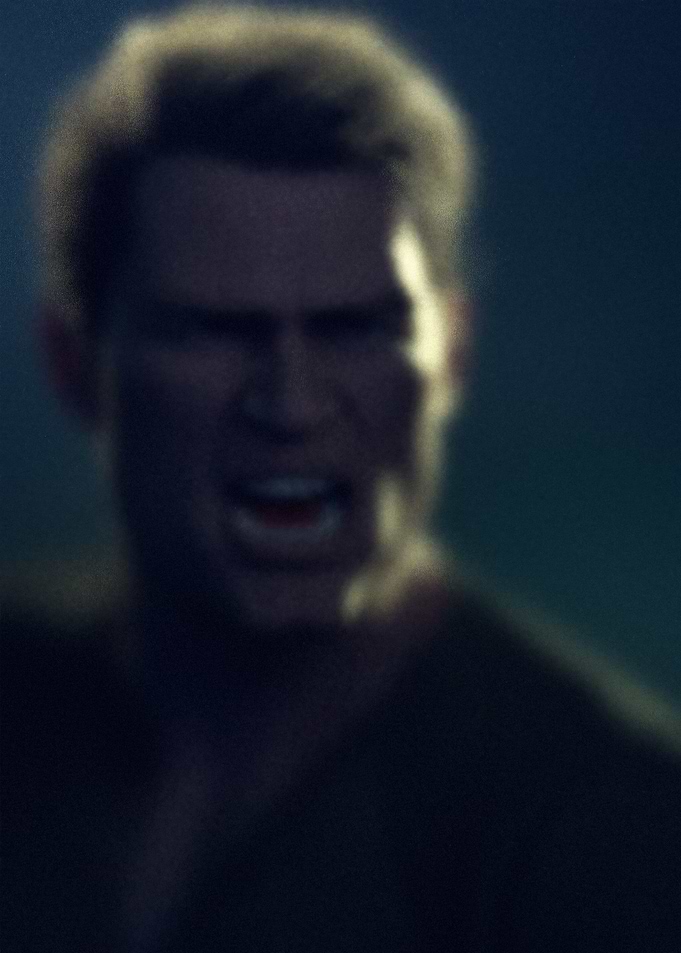 Man with anger