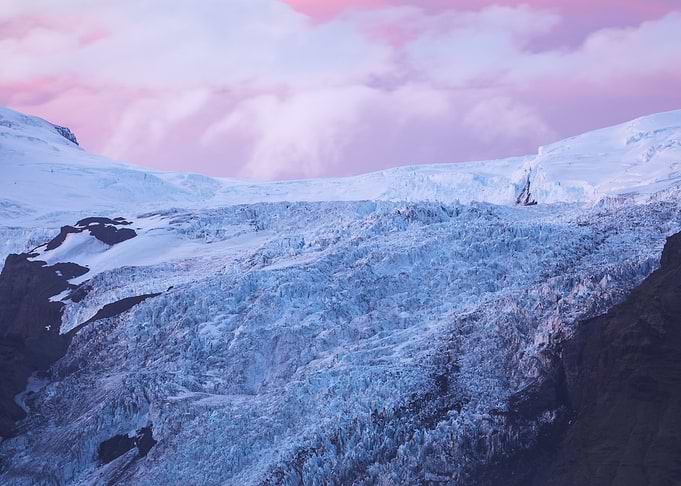Glacier View in Iceland