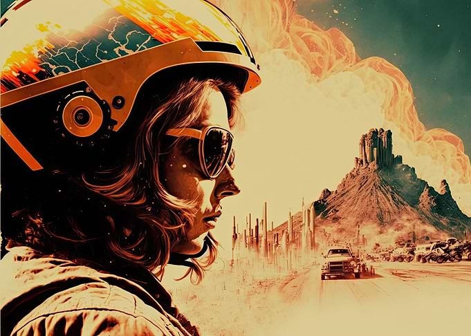 American Woman Biker