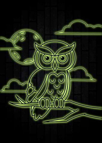 Owl Geometric animal