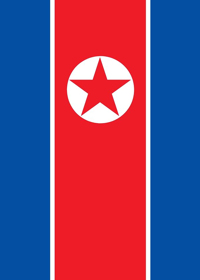 Banner Flag of North Korea