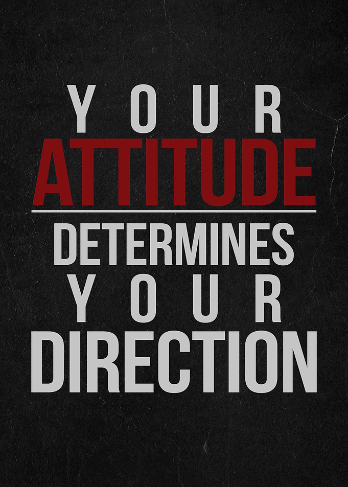 your attitude motivational