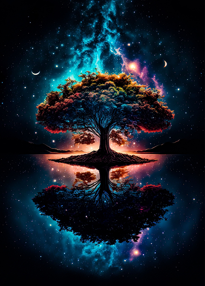 Cosmic tree of life