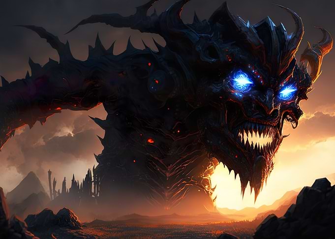 Giant one arm Demon