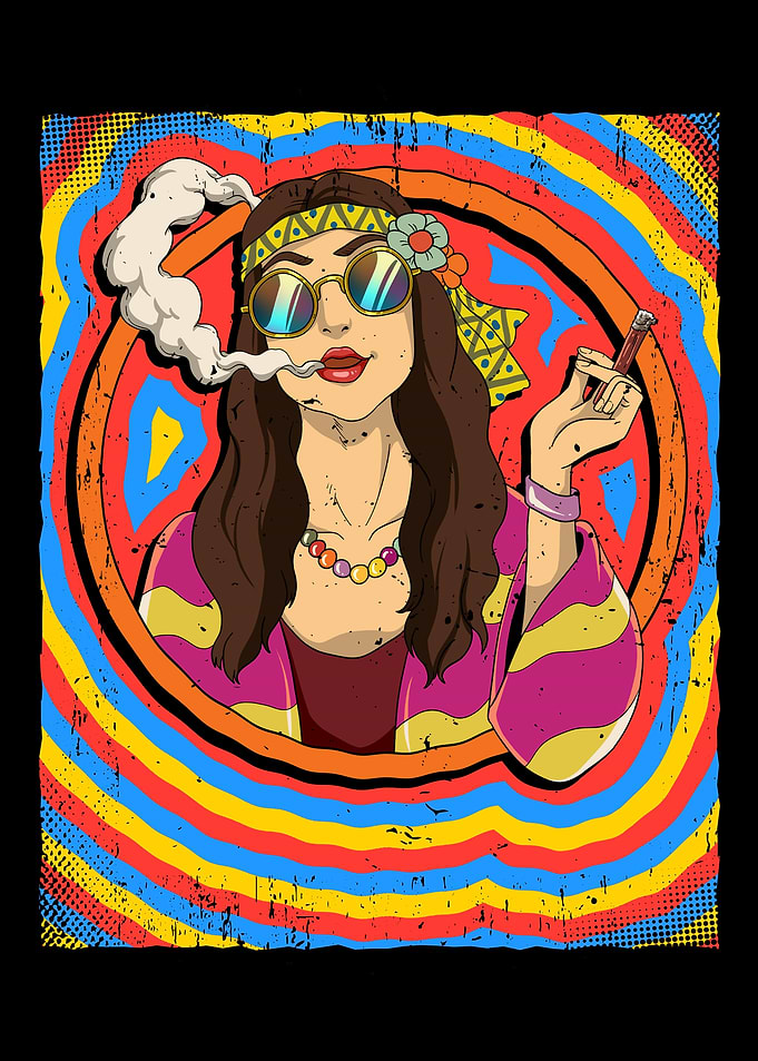 Woman Psychedelic
