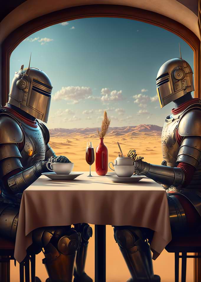 Knight astronaut break