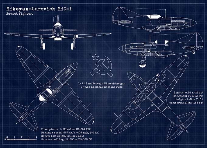 MikoyanGurevich Blueprint