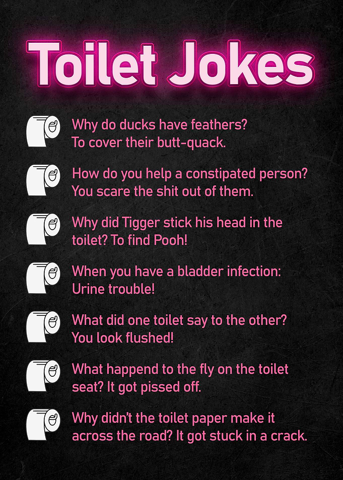 Toilet Jokes Bathroom