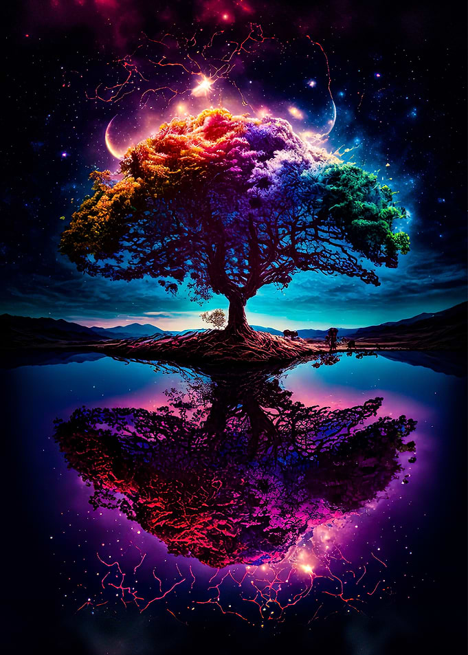 cosmic tree of life