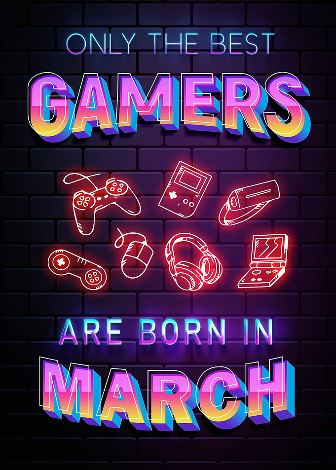 born in march
