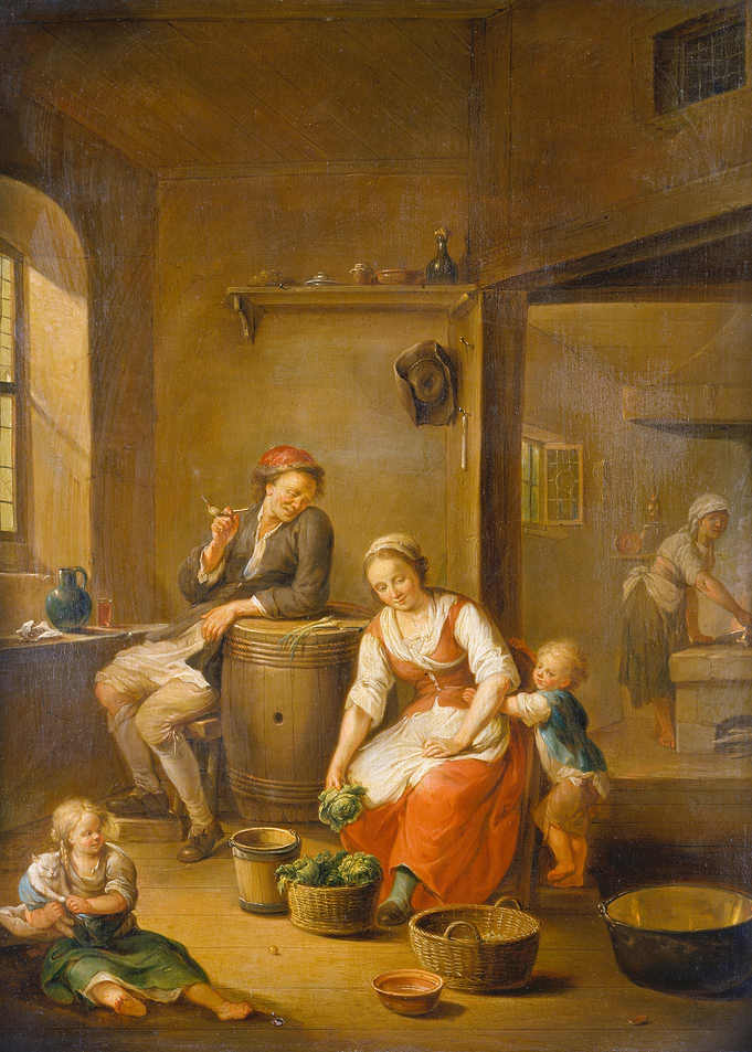A Peasant Family at Home