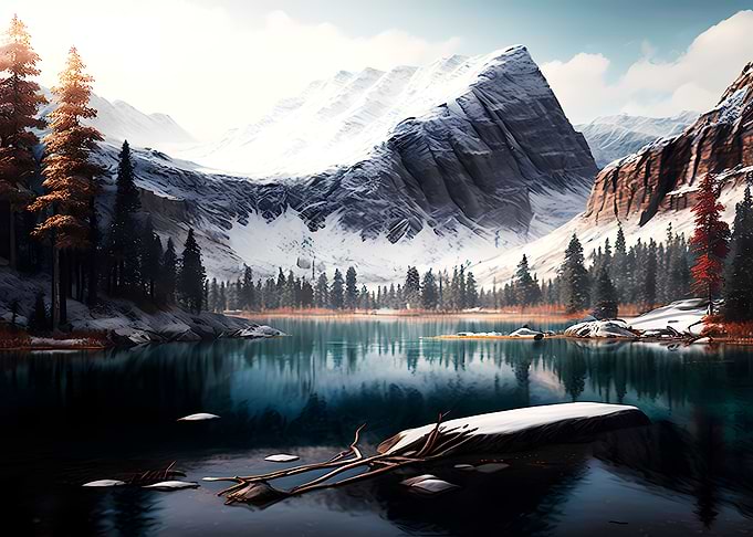 Relax at Mountain Lake