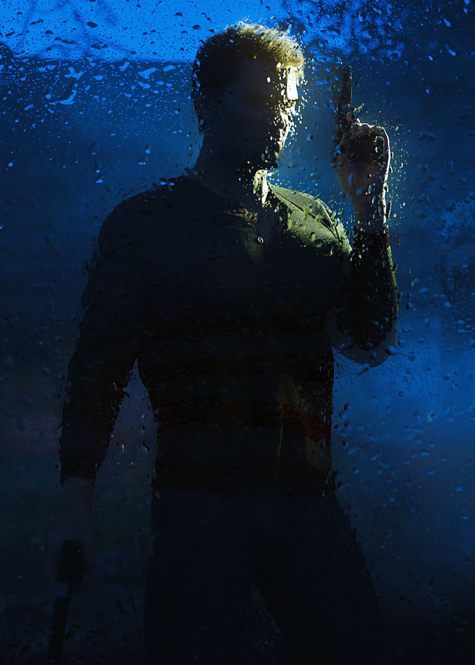 Man with pistol