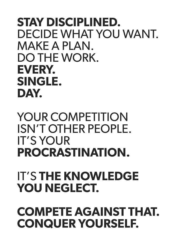 Compete Against Yourself