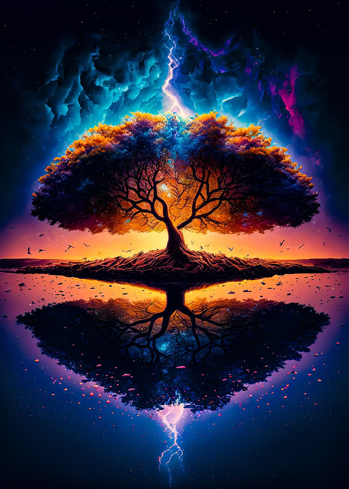 cosmic tree of life