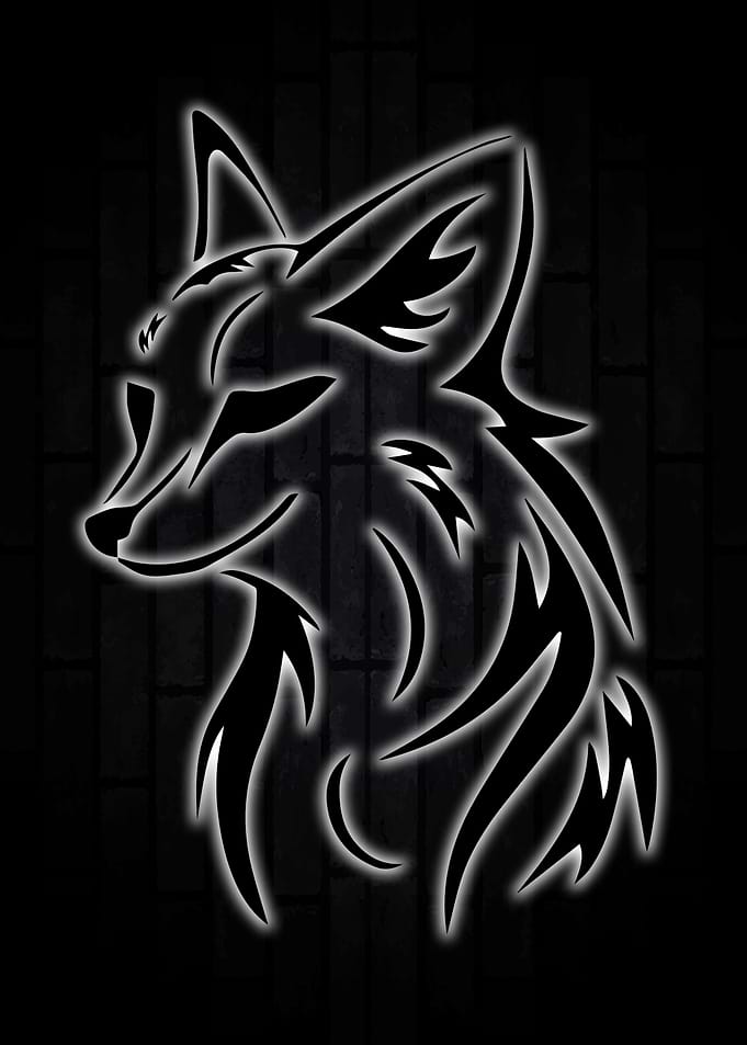 Wolf Geometric animal
