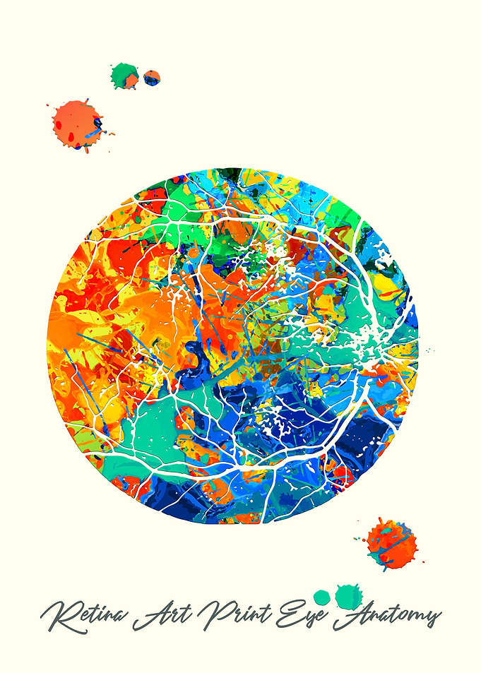 Retina Art Print Eye