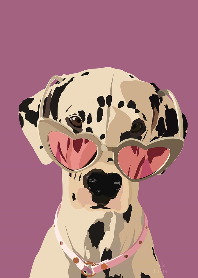 Cute Dalmatian