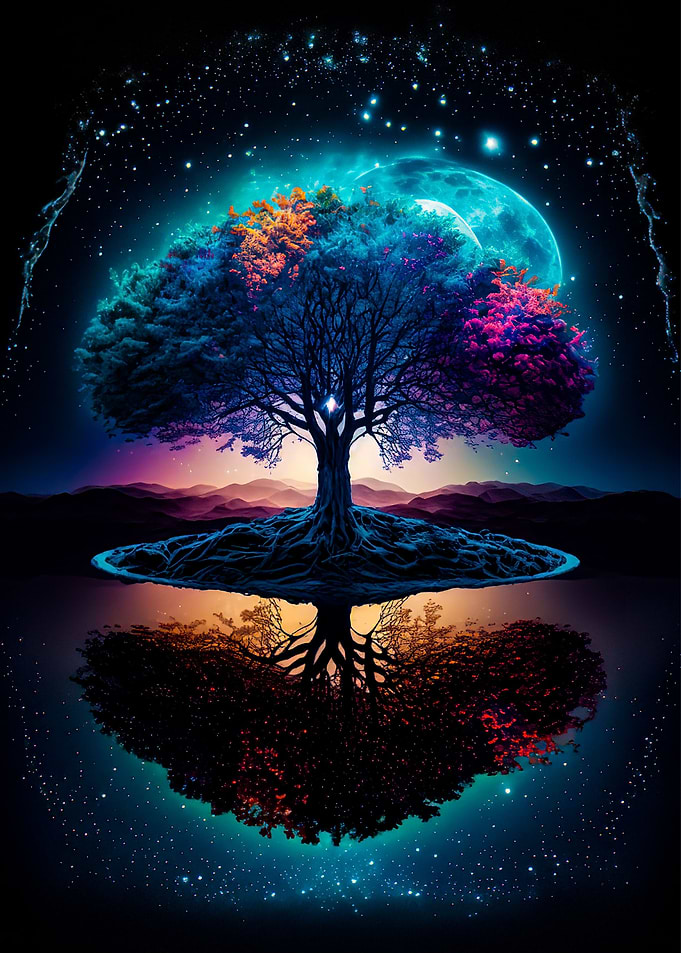 cosmic tree of life